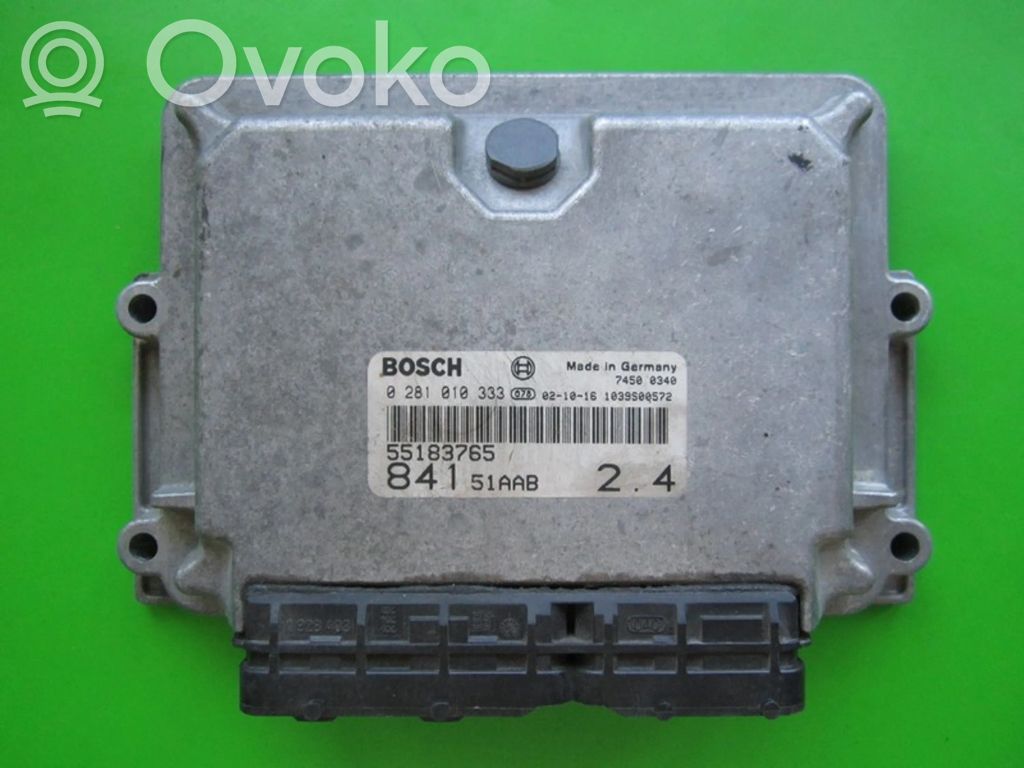 Lancia Thesis Engine control unit/module ECU 