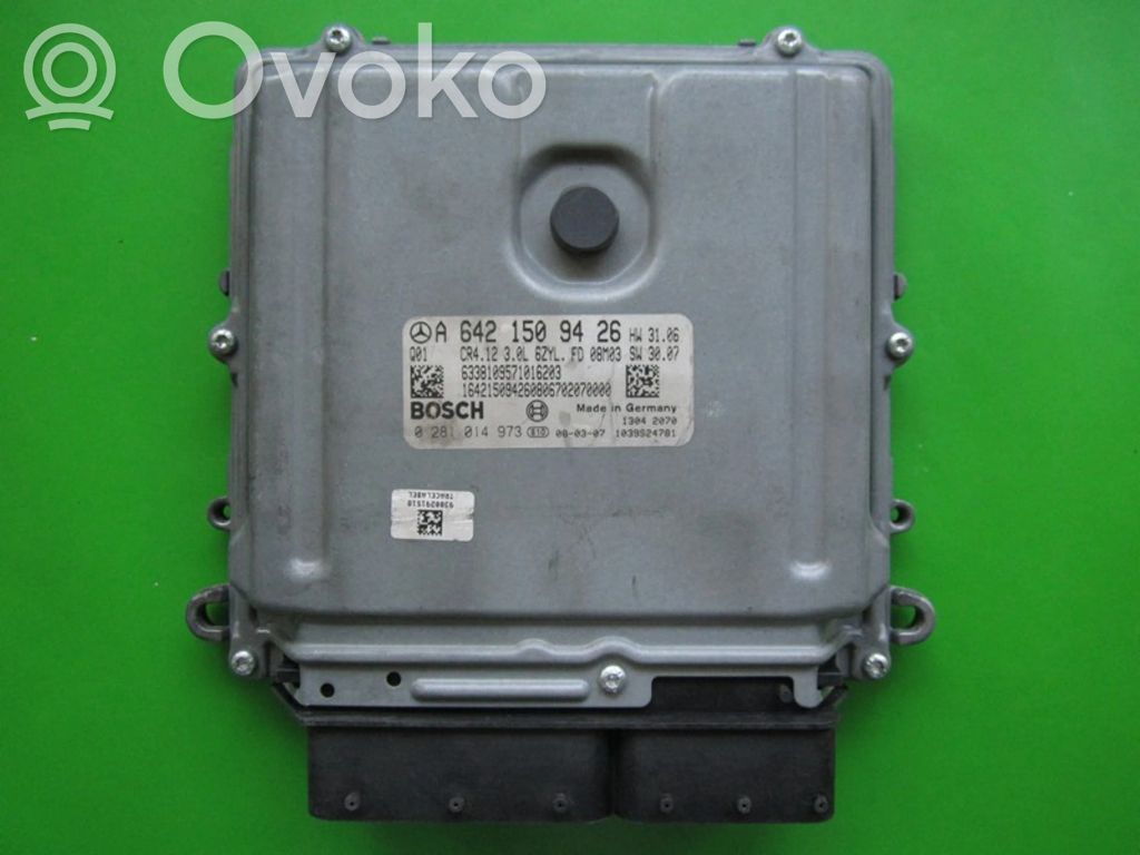 Mercedes-Benz R W251 Unitate control motor/modul ECU 
