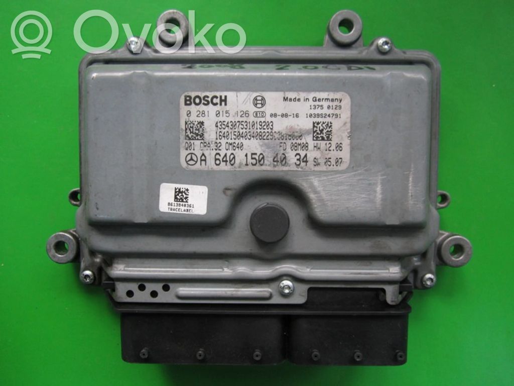 Mercedes-Benz B W245 Unitate control motor/modul ECU 