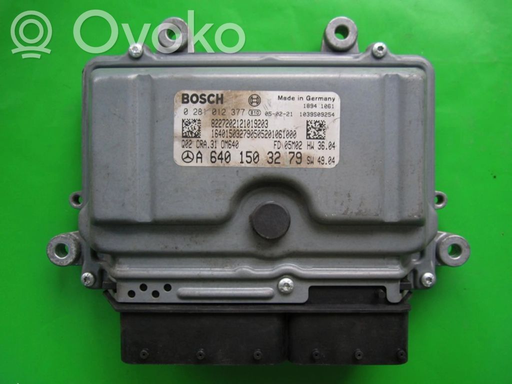 Mercedes-Benz A W169 Engine control unit/module ECU 
