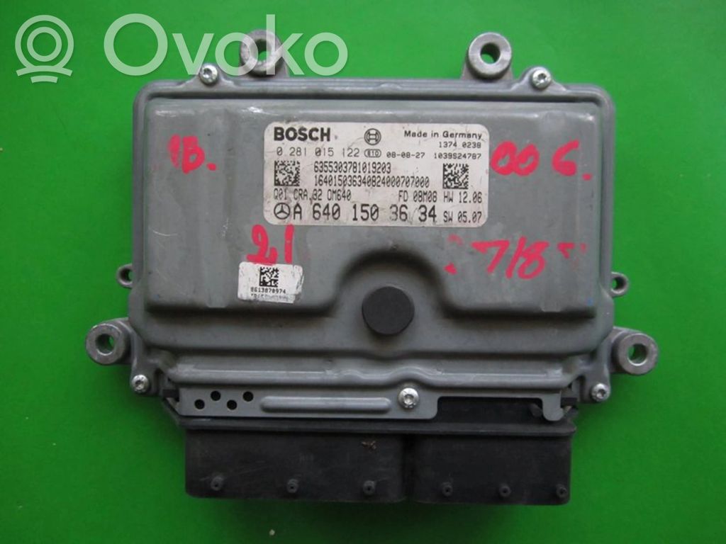 Mercedes-Benz B W245 Unitate control motor/modul ECU 