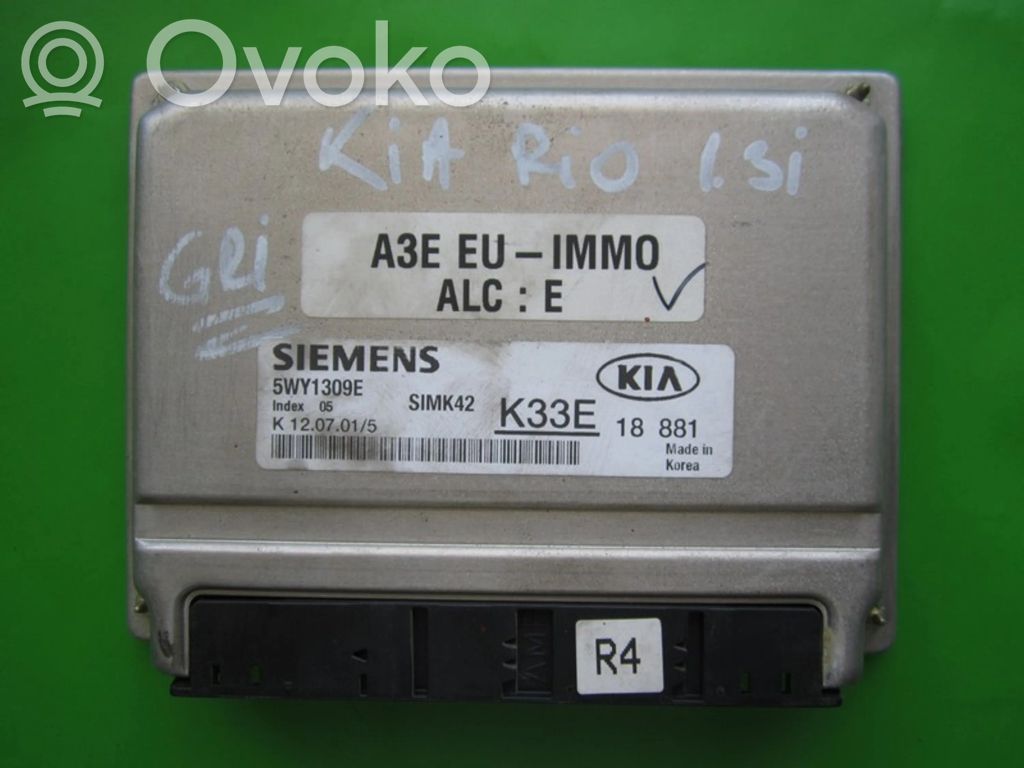 Unité de commande, module ECU de moteur   K33E,K33E
