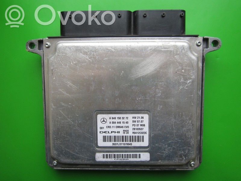 Mercedes-Benz E W211 Engine control unit/module ECU 