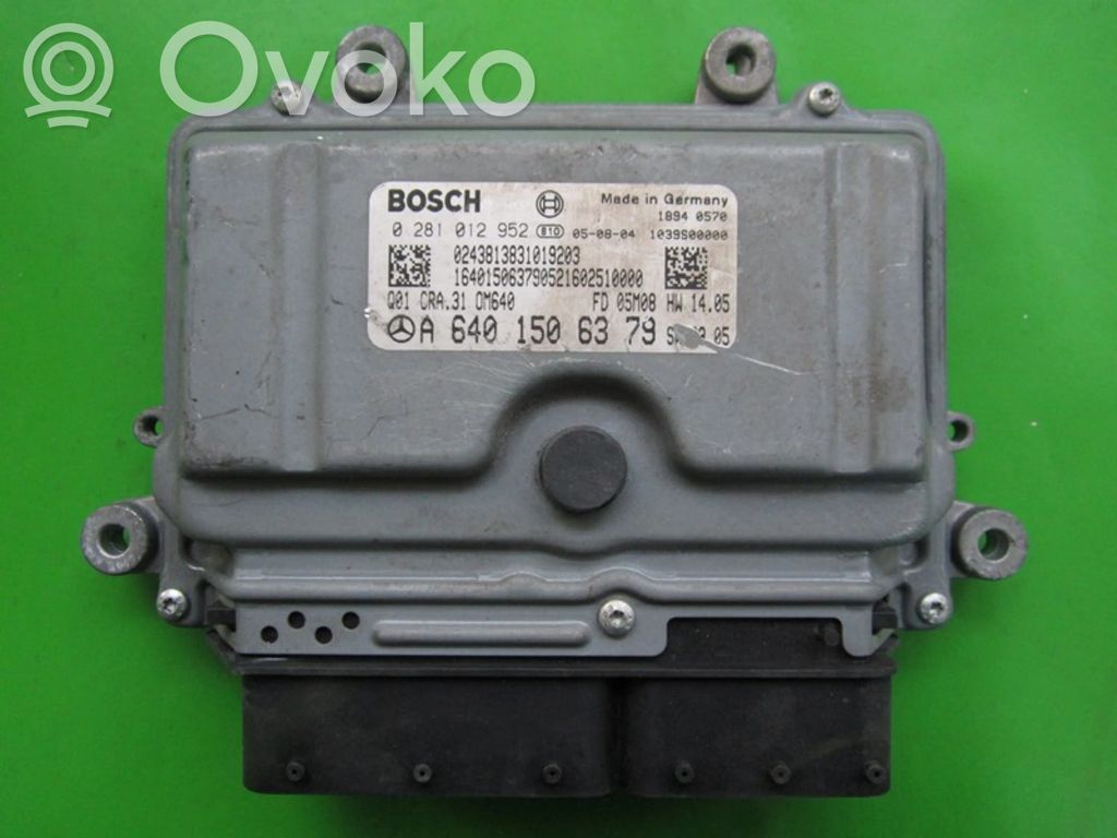 Mercedes-Benz A W168 Engine control unit/module ECU 