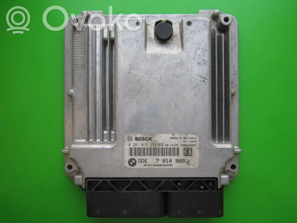 Engine control unit/module ECU   DDE7810909,0281015233