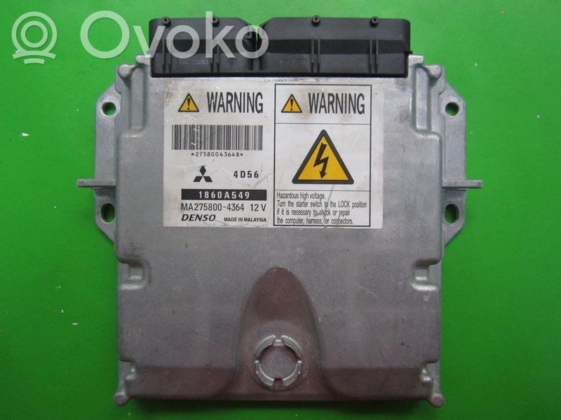 Engine control unit/module ECU   1860A549,MA2758004364