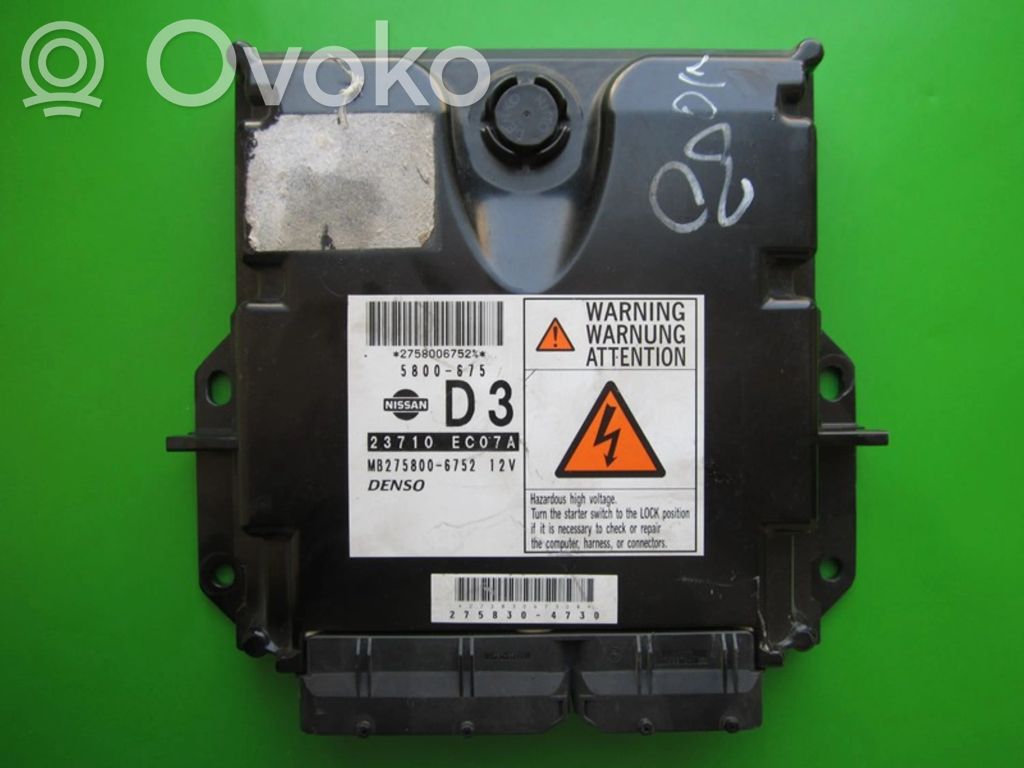 Nissan Navara D40 Engine control unit/module ECU 