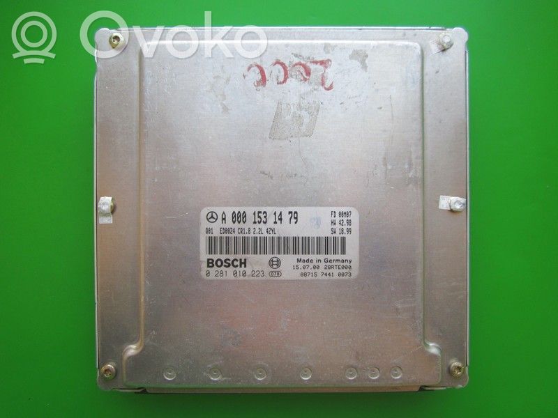Mercedes-Benz C W202 Komputer / Sterownik ECU silnika 
