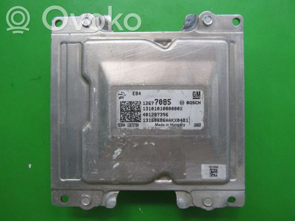 Opel Astra K Engine control unit/module ECU 