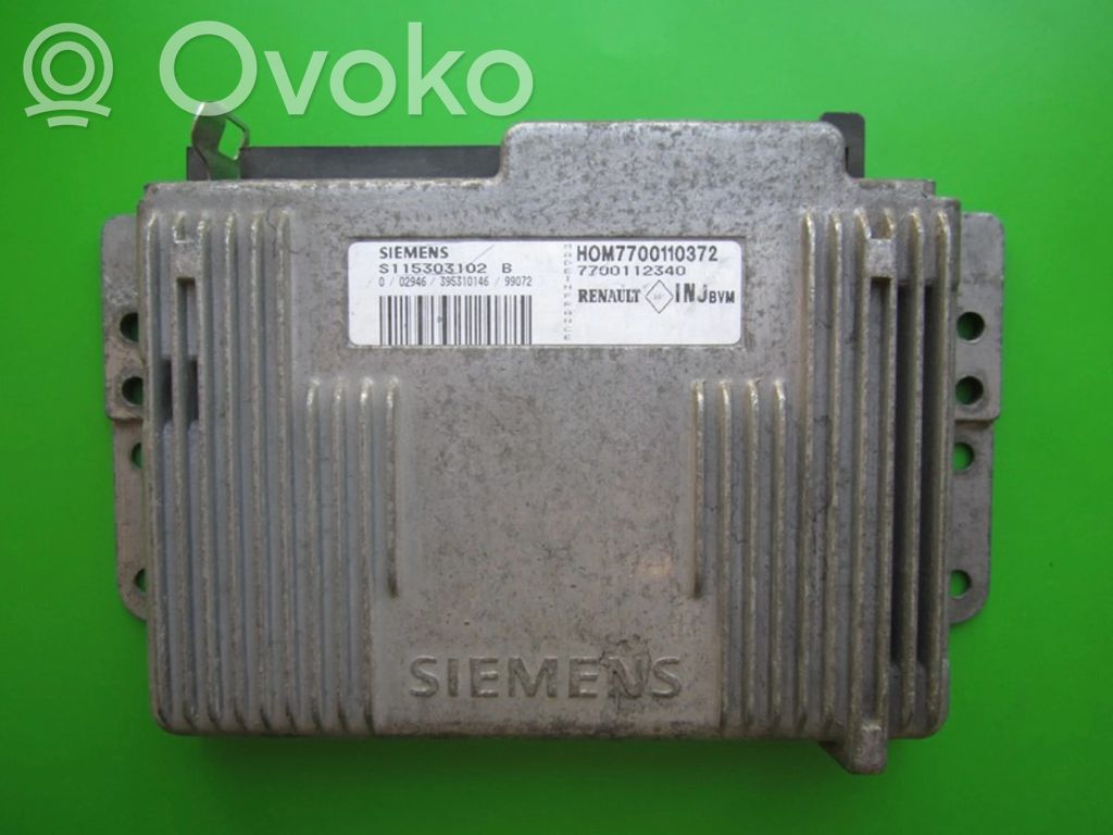 Renault Clio II Engine control unit/module ECU 