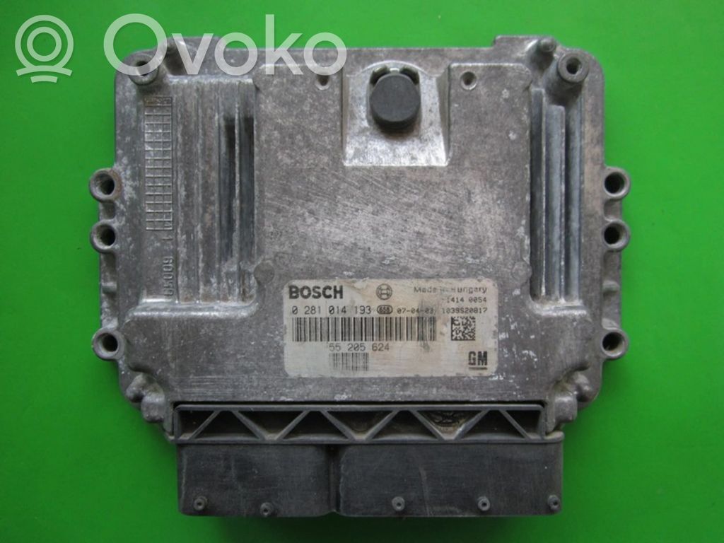 Opel Astra H Engine control unit/module ECU 