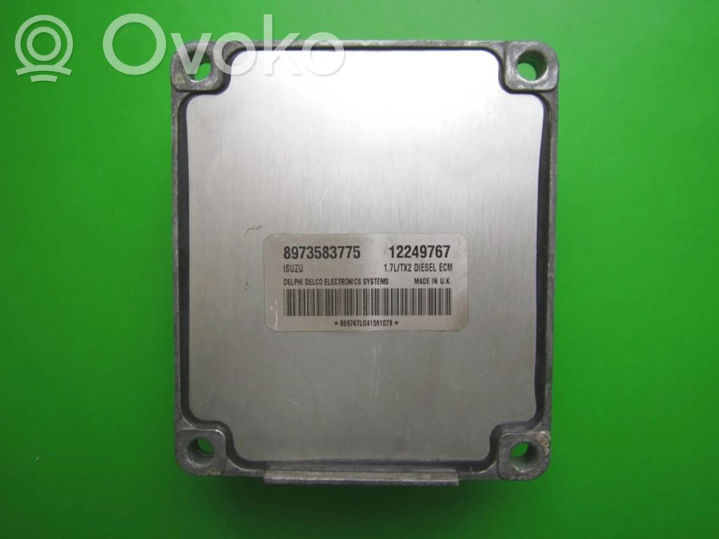 Opel Astra H Motorsteuergerät ECU 