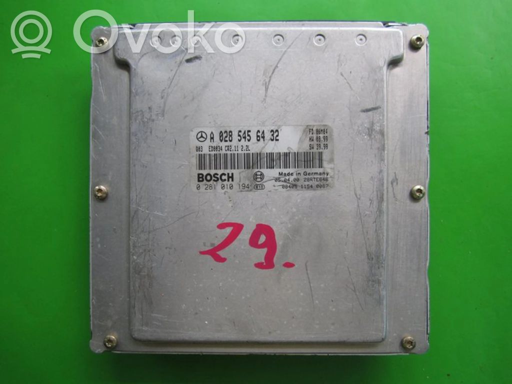Mercedes-Benz E W210 Engine control unit/module ECU 
