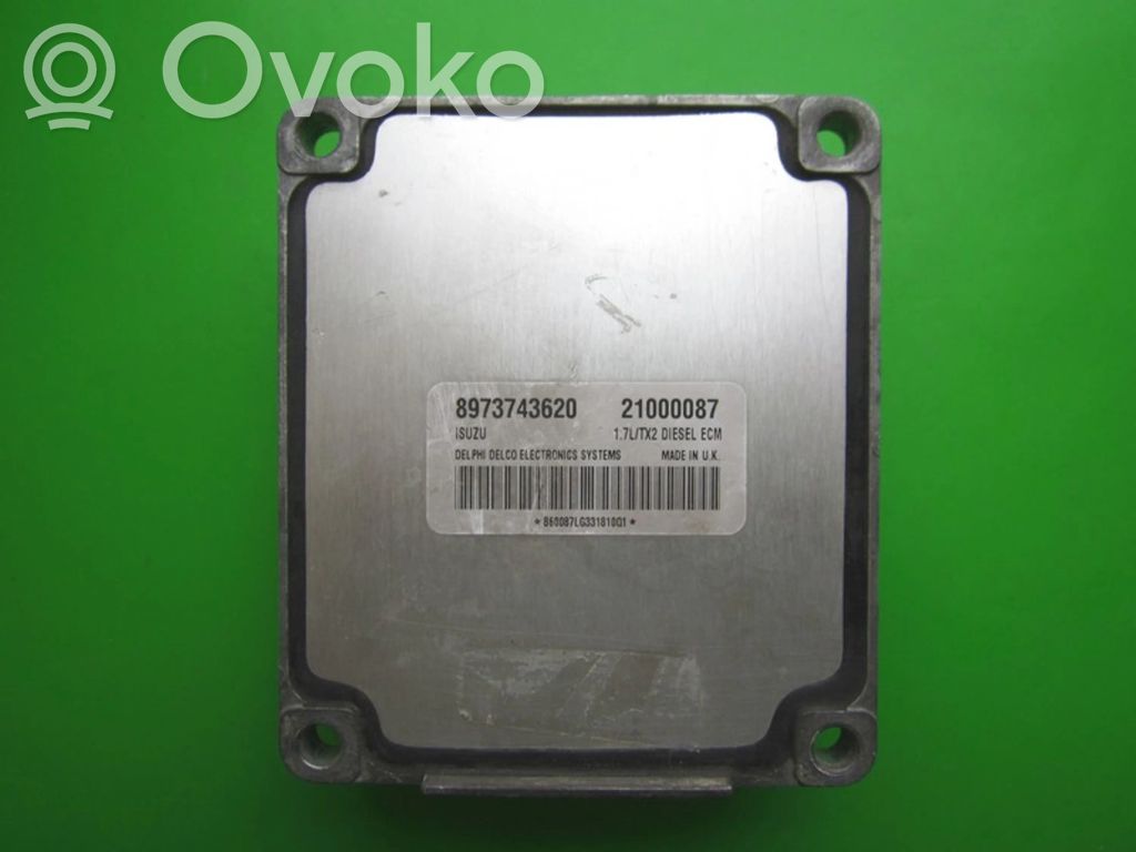 Opel Astra G Engine control unit/module ECU 