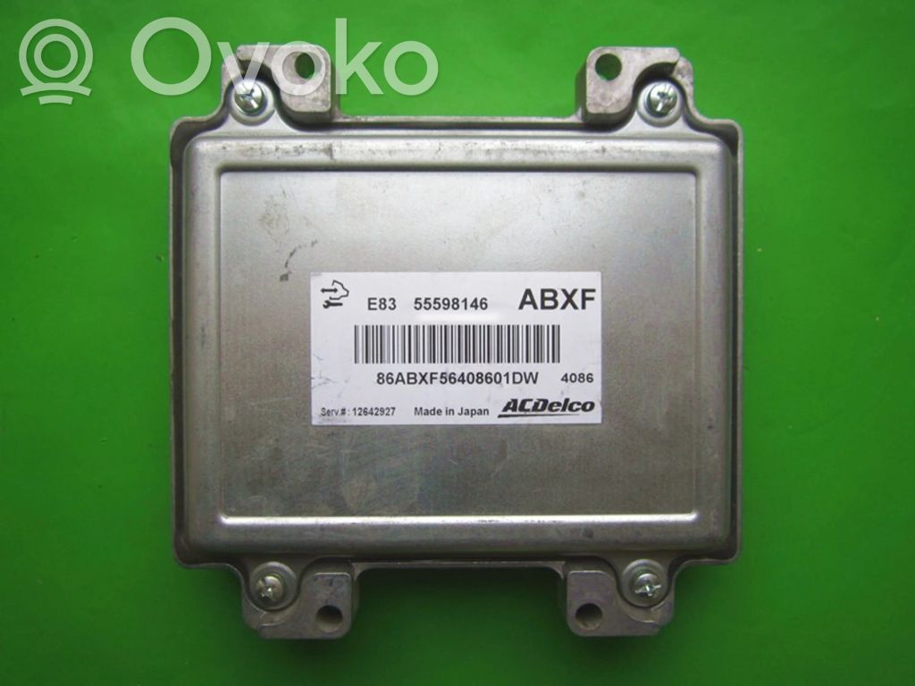 Engine control unit/module ECU   55598146,ABXF