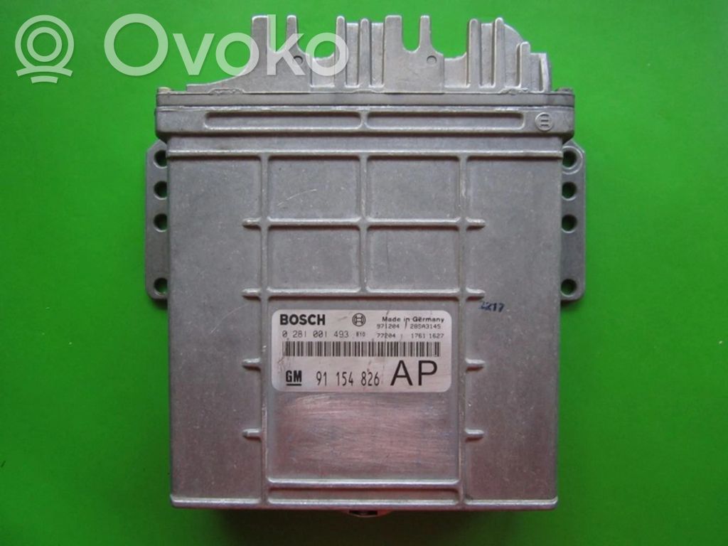 Engine control unit/module ECU   91154826,0281001493