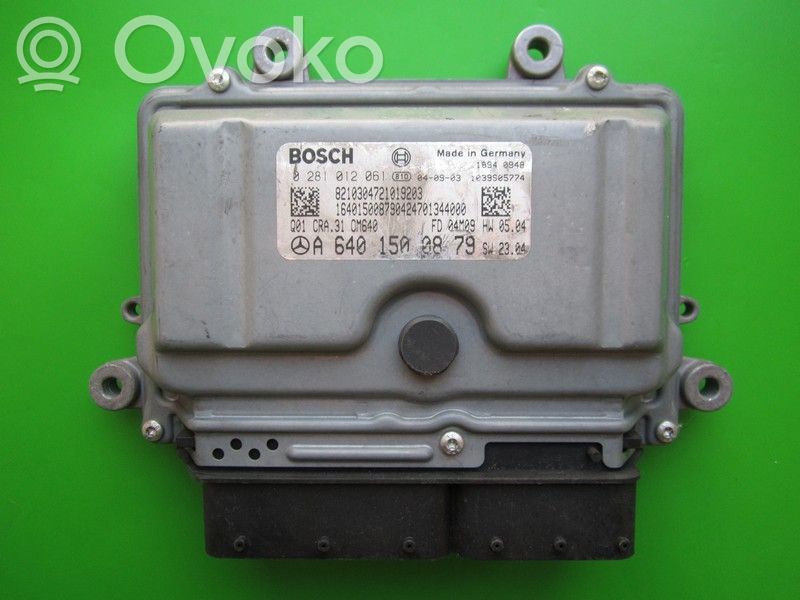 Mercedes-Benz A W169 Engine control unit/module ECU 