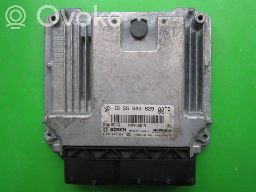 Engine control unit/module ECU   55580829,0281017959