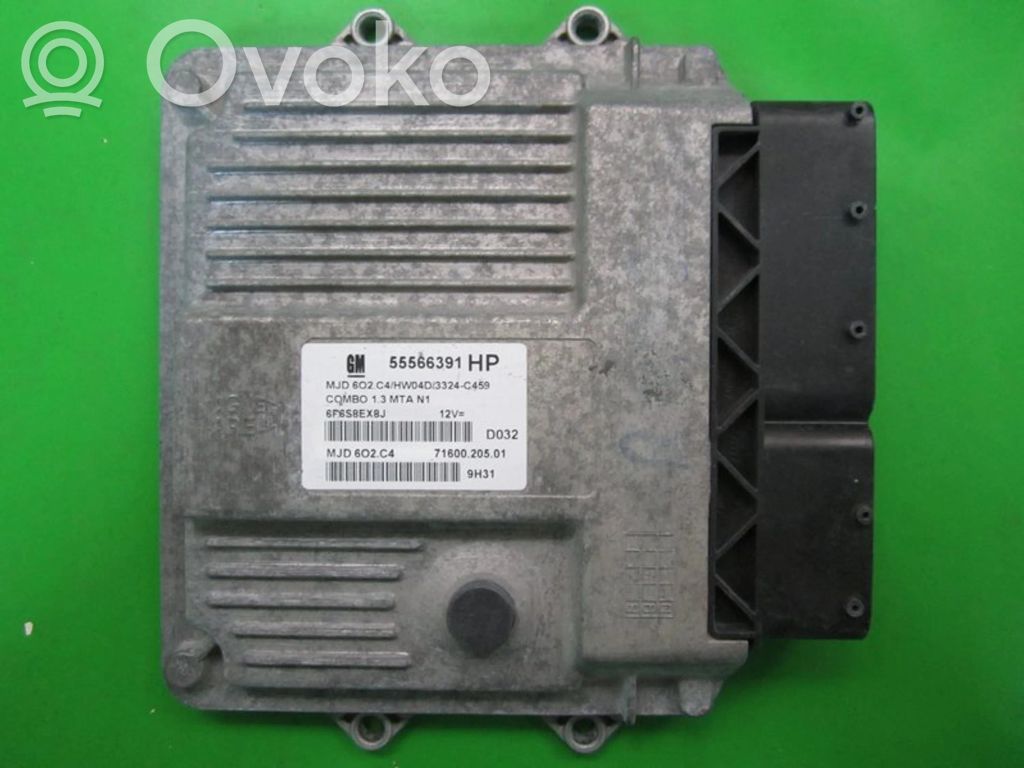 Opel Combo C Engine control unit/module ECU 