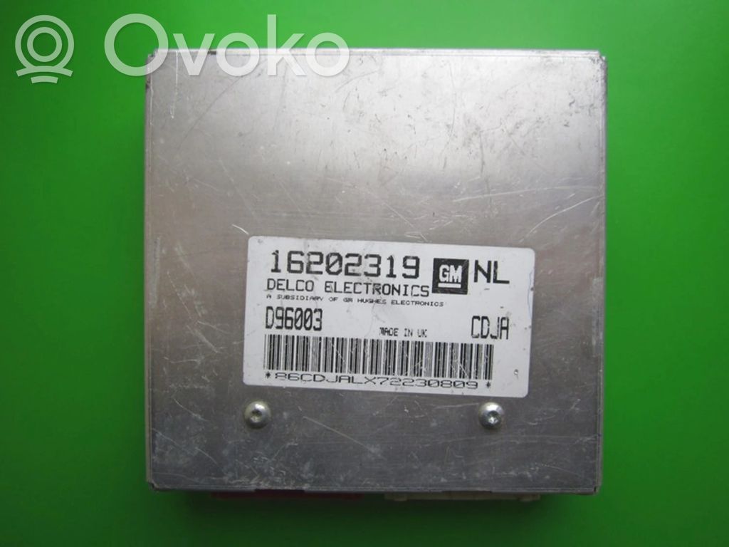 Engine control unit/module ECU   16202319,CDJA