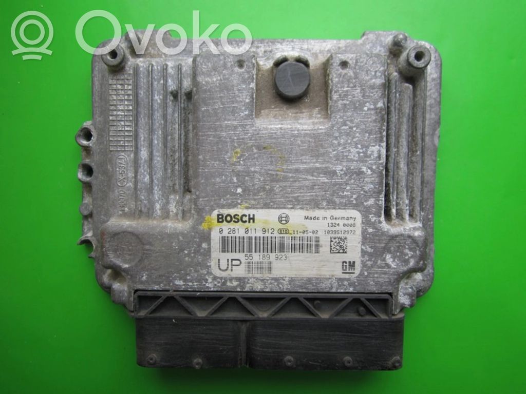 Opel Astra H Engine control unit/module ECU 