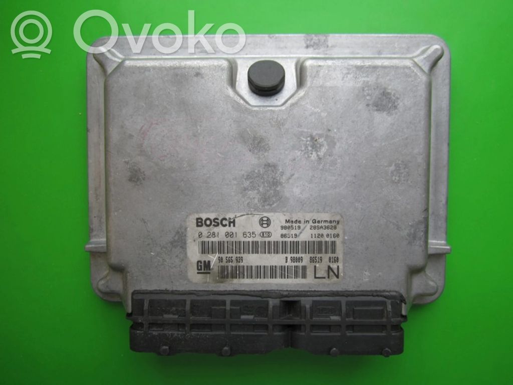 Engine control unit/module ECU   90565939,0281001635