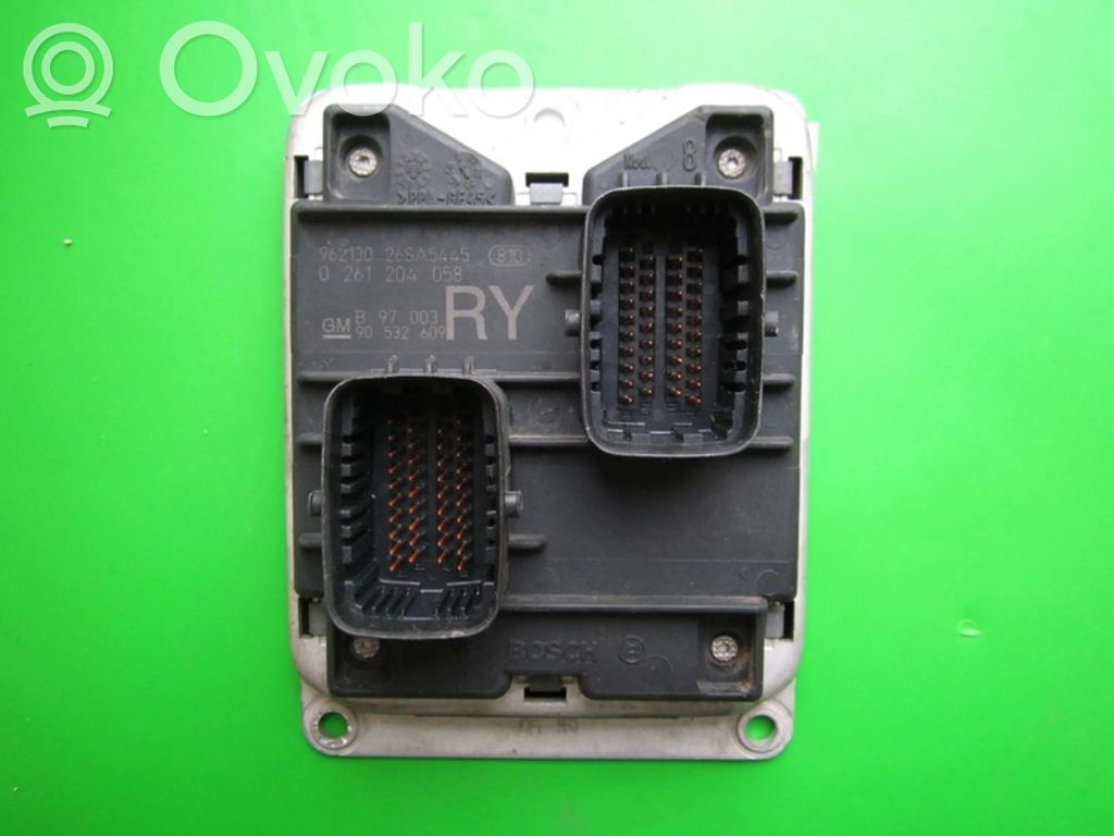 Opel Corsa B Unité de commande, module ECU de moteur 