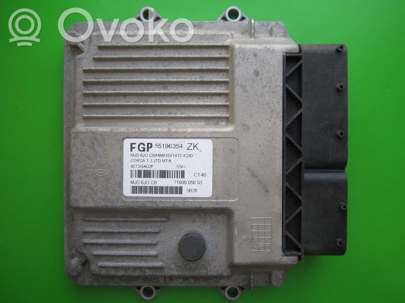 Opel Corsa C Engine control unit/module ECU 