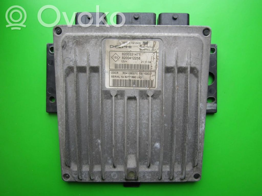 Engine control unit/module ECU   8200412258,81102C
