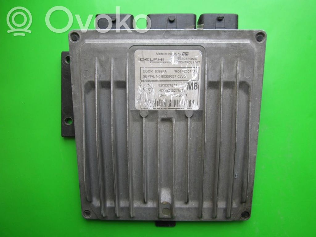 Engine control unit/module ECU   8200308217,80997A