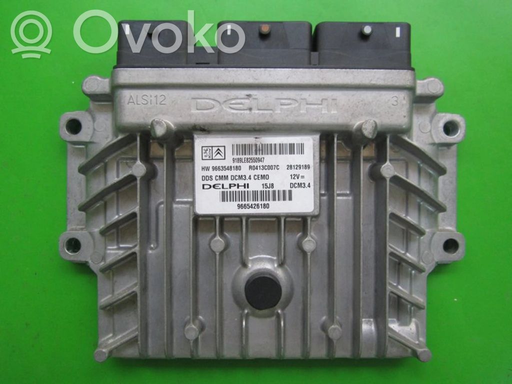 Peugeot 308 Engine control unit/module ECU 