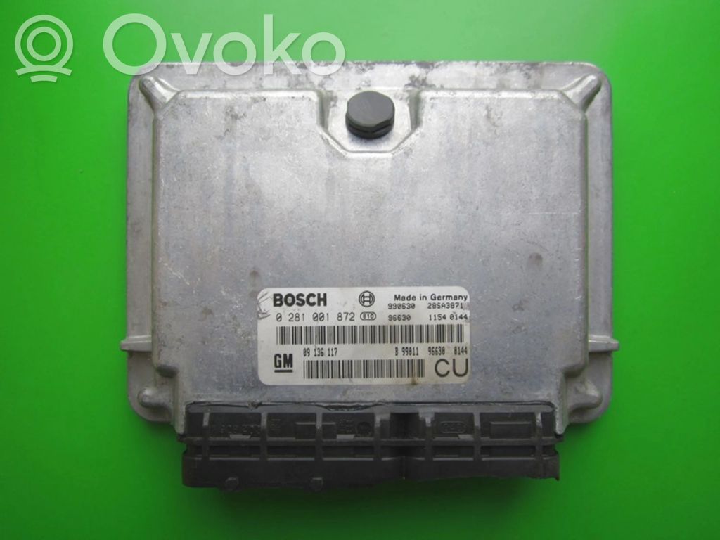 Opel Vectra B Engine control unit/module ECU 