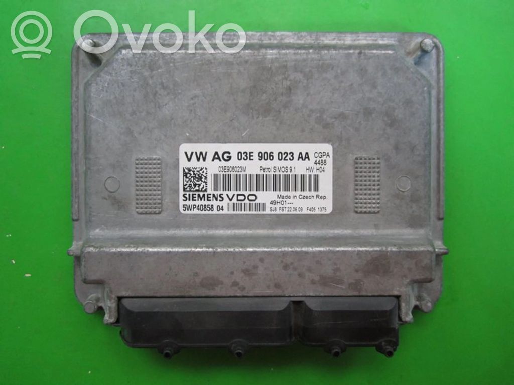 Seat Ibiza IV (6J,6P) Komputer / Sterownik ECU silnika 