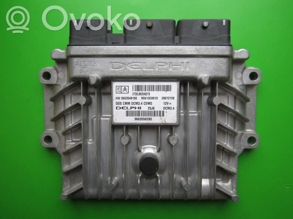 Peugeot 407 Engine control unit/module ECU 