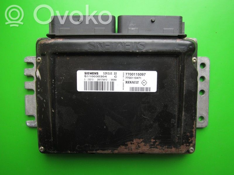 Renault Clio II Unitate control motor/modul ECU 