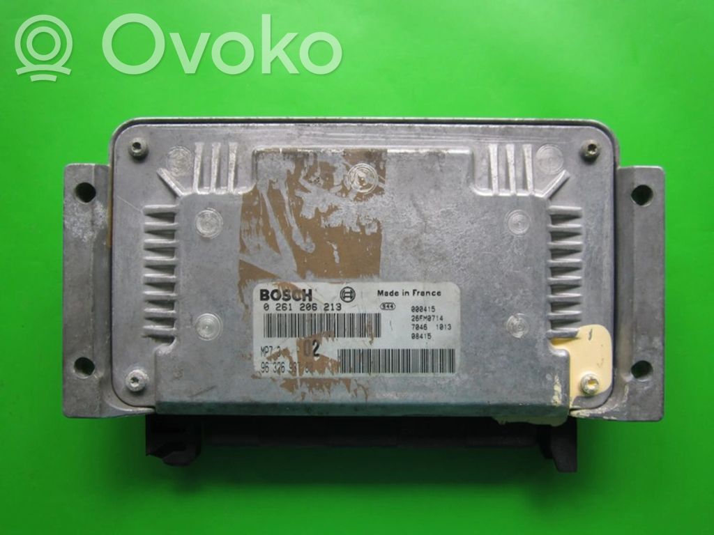 Peugeot 206 Unitate control motor/modul ECU 