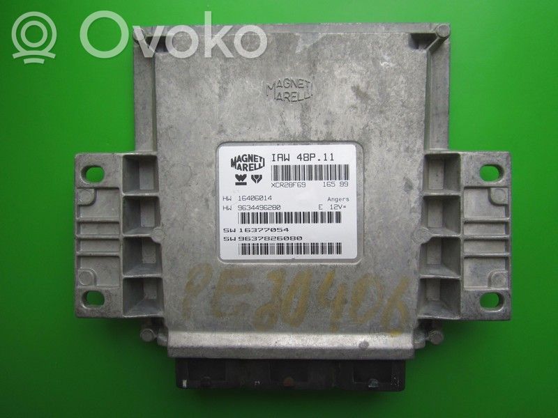 Peugeot 206 Engine control unit/module ECU 