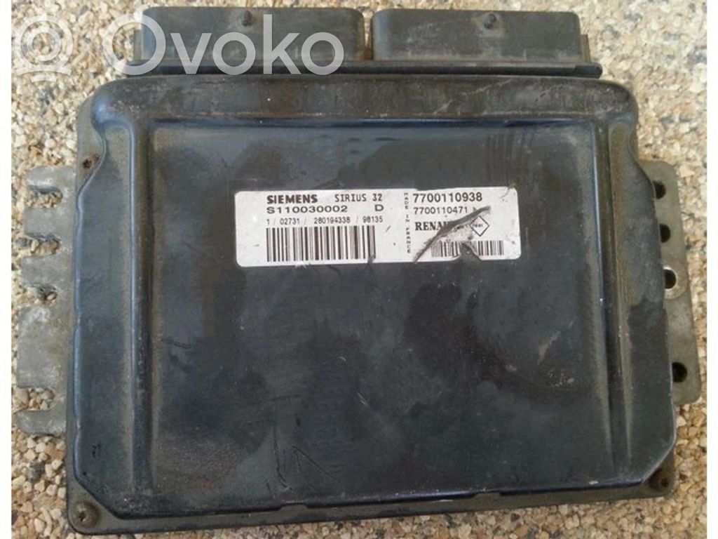 Renault Laguna I Engine control unit/module ECU 