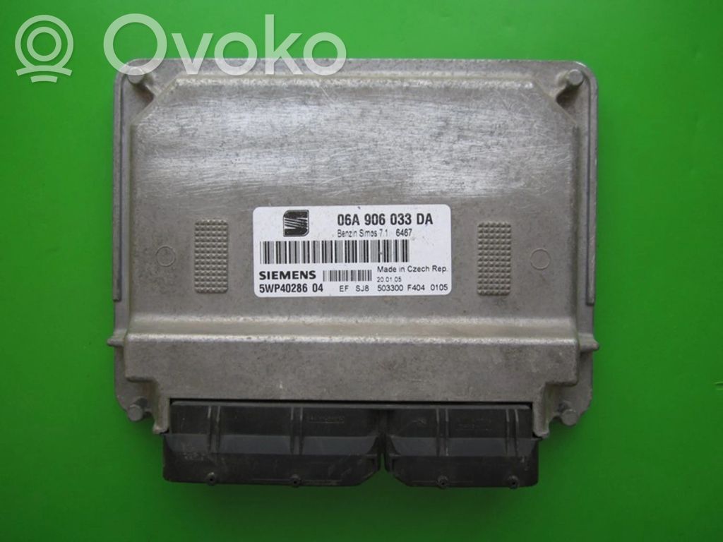 Galios (ECU) modulis   06A906033DA,5WP40286