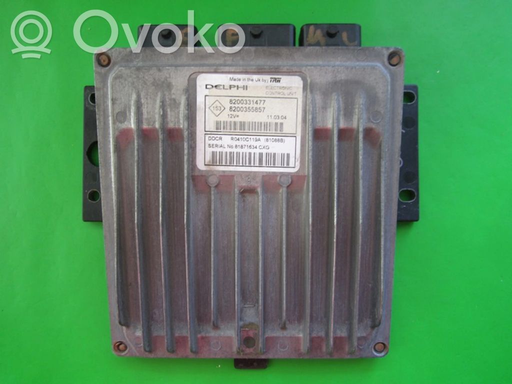 Renault Clio II Engine control unit/module ECU 