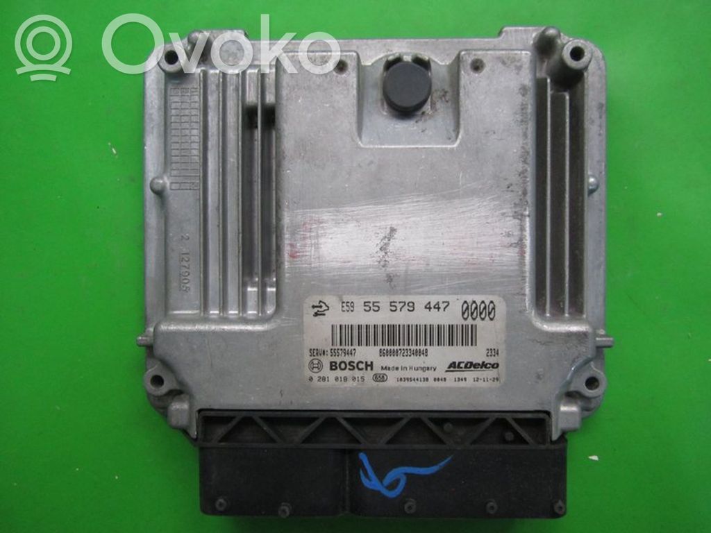 Engine control unit/module ECU   55579447,0281018015