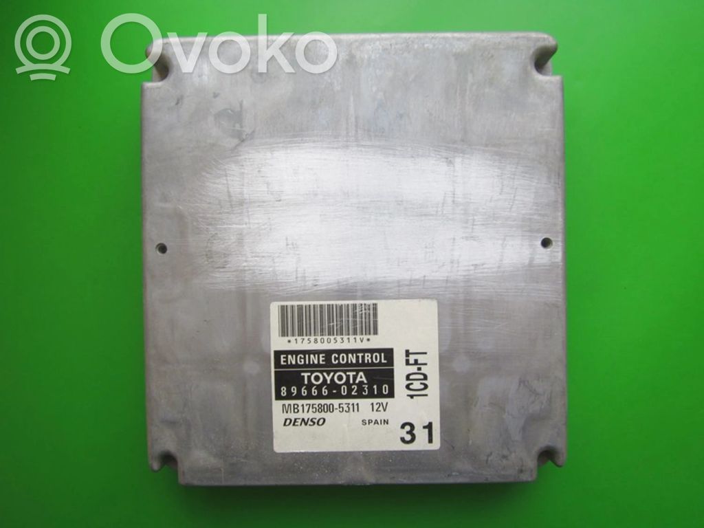 Engine control unit/module ECU   8966602310,MB1758005311