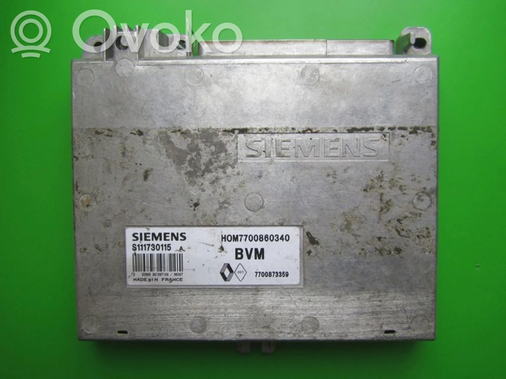 Renault Clio I Engine control unit/module ECU 