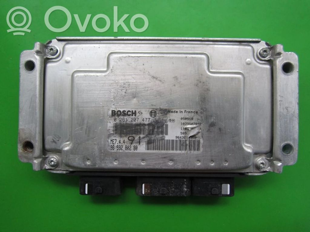 Peugeot 206 Centralina/modulo motore ECU 