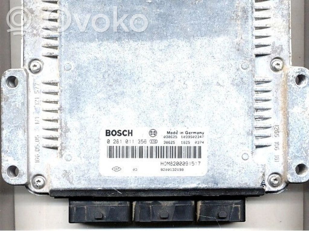 Engine control unit/module ECU   8200132198,0281011356