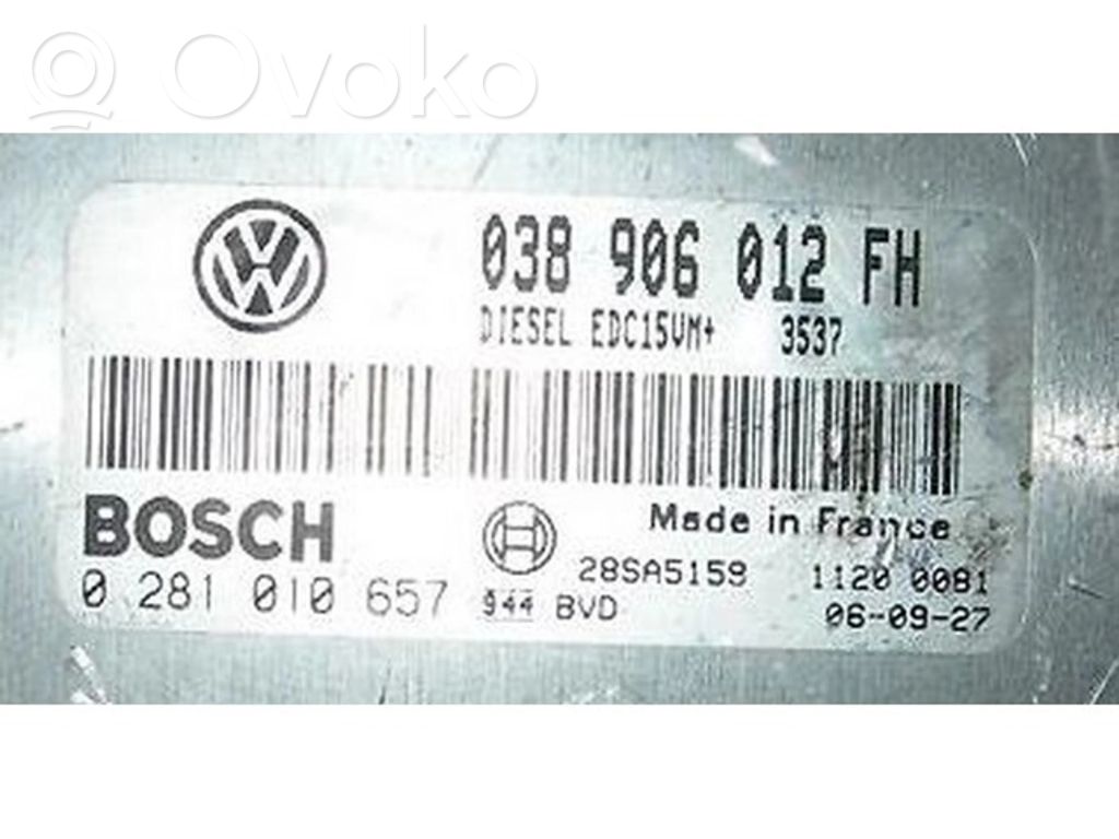 Volkswagen New Beetle Engine control unit/module ECU 