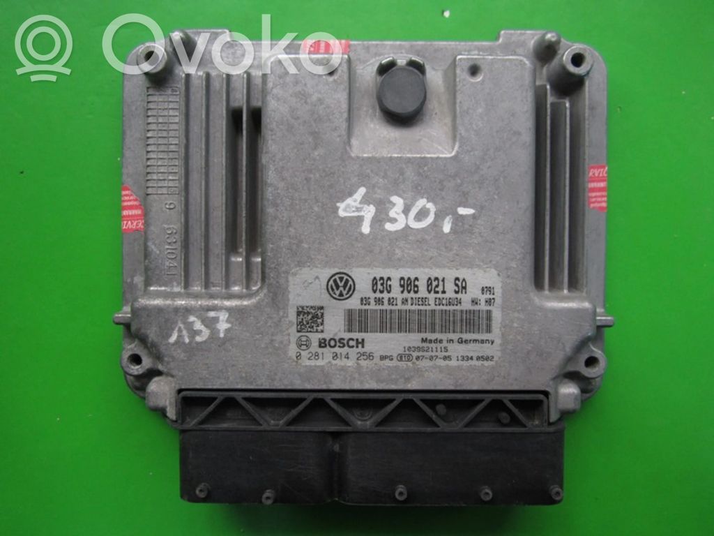 Seat Leon (1P) Engine control unit/module ECU 