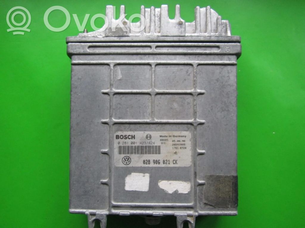 Engine control unit/module ECU   028906021CK,0281001423