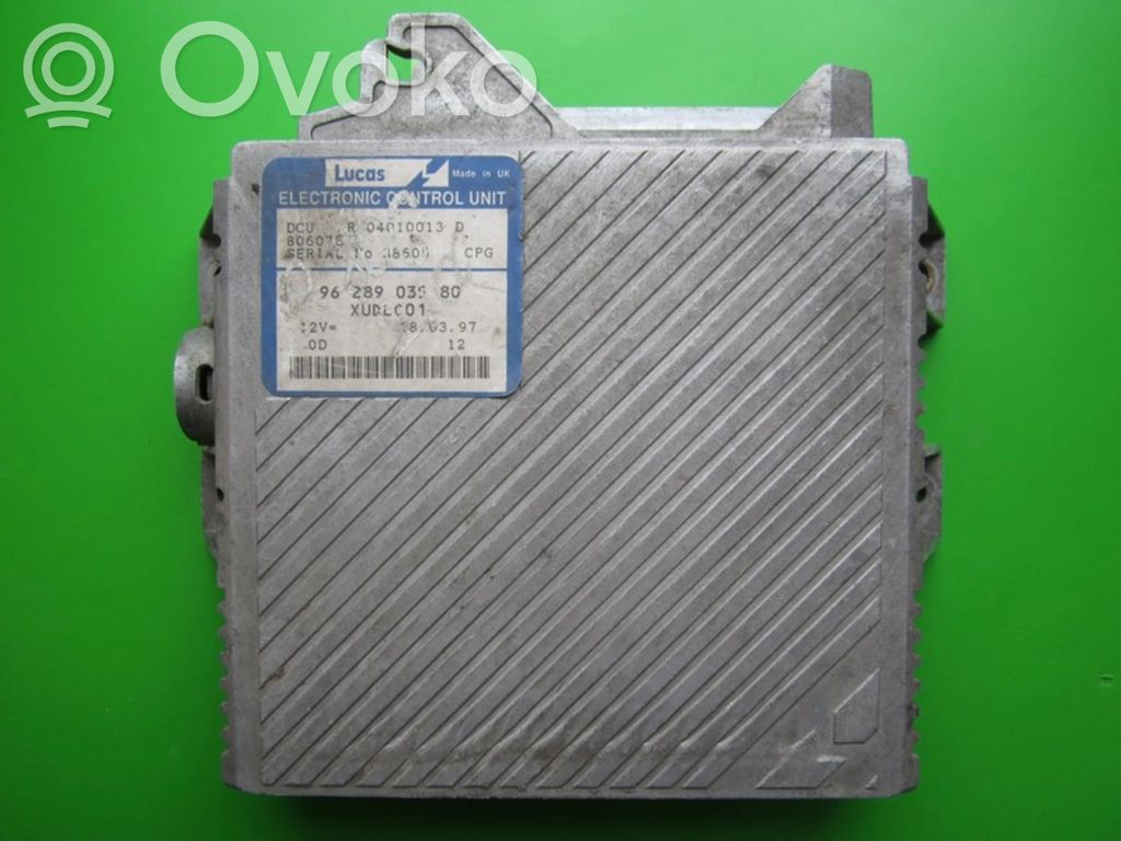 Peugeot 806 Komputer / Sterownik ECU silnika 