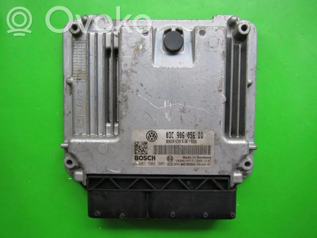 Engine control unit/module ECU   03C906056DD,0261S02305
